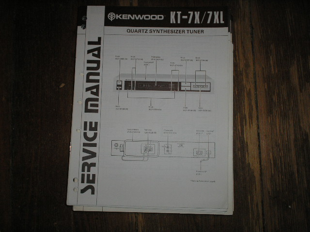 KT-7X KT-7XL Tuner Service Manual B51-1268...88
